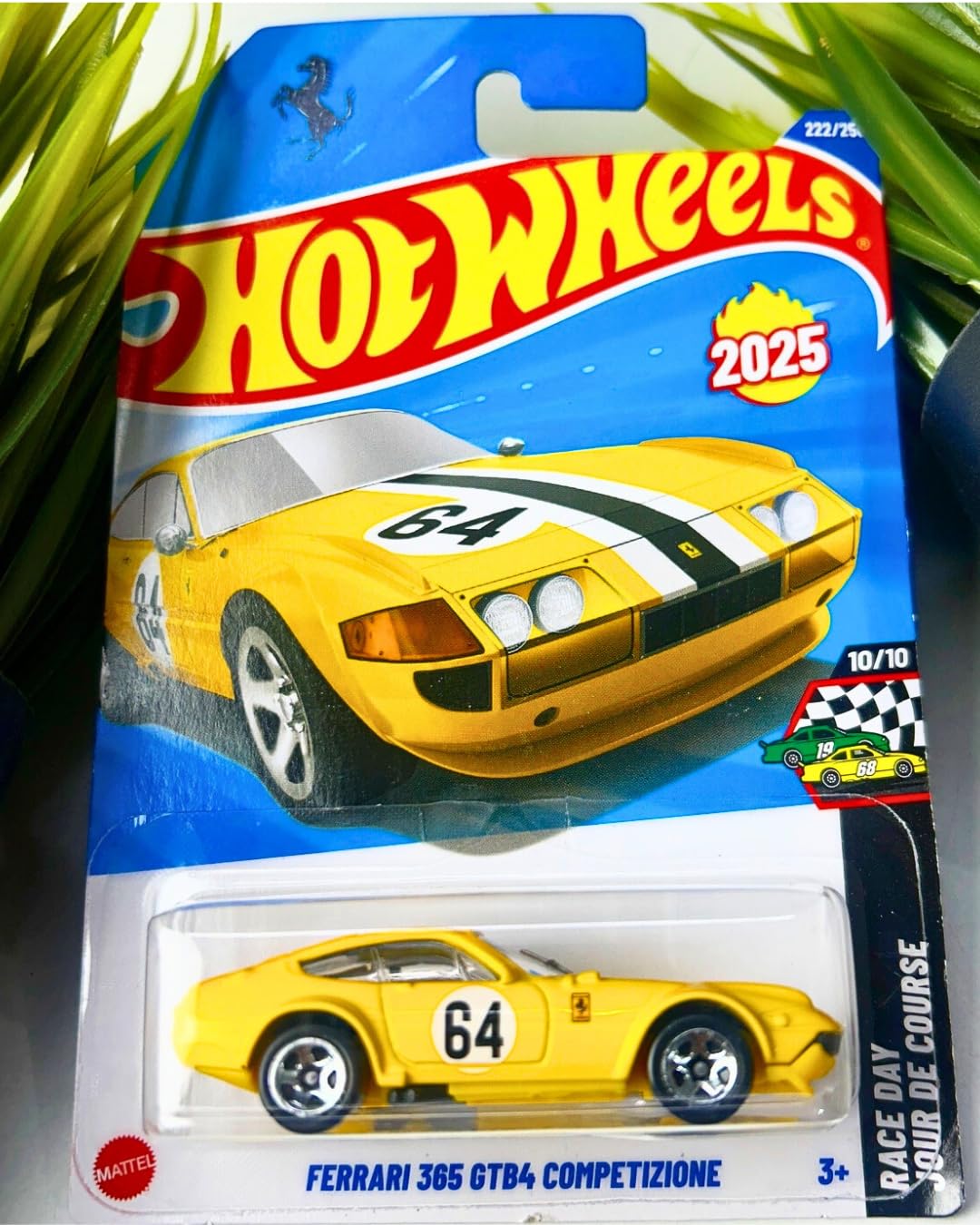 THE ESSENTIAL HUB HW FERRAR1 365 GTB4 C0MPETIZI0NE 1:64 Scale